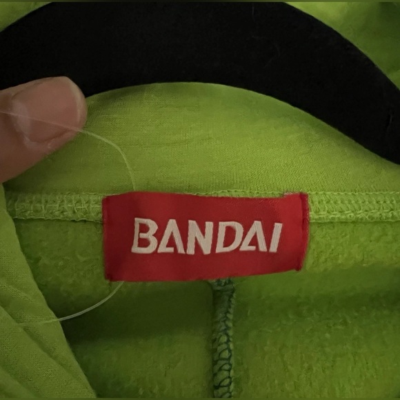 NWT Bandai Sazac Luigi Kigurumi Costume, Union Suit,Onesie.  Adult Fit One Size. - Picture 4 of 16